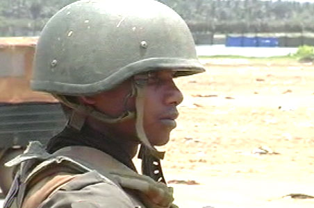 Lanka stops heavy shelling against LTTE