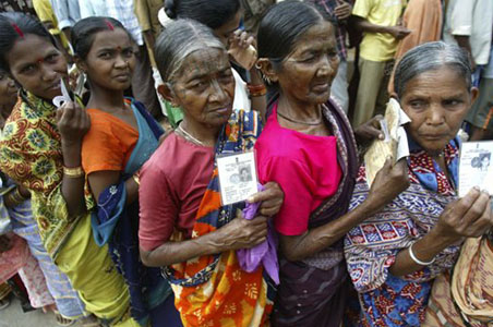 Andhra: 12.43% polling in first two hrs