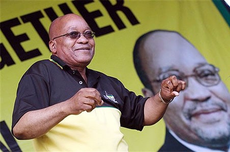 Zuma set for presidency in South Africa