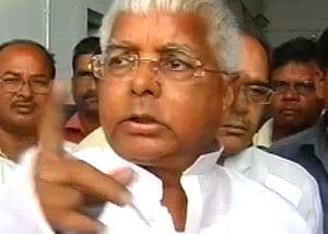 Lalu booked for 'hate speech'