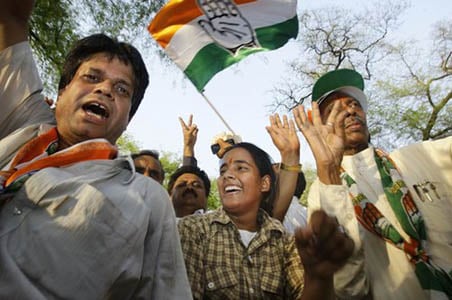 Cong storms back to power in Andhra Pradesh