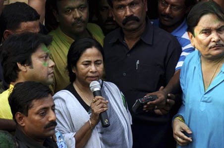 Mamata youngest of those sworn in