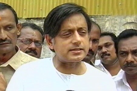 Shashi Tharoor 'cleans up' his act