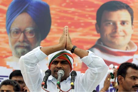 YSR sworn in as Andhra Chief Minister