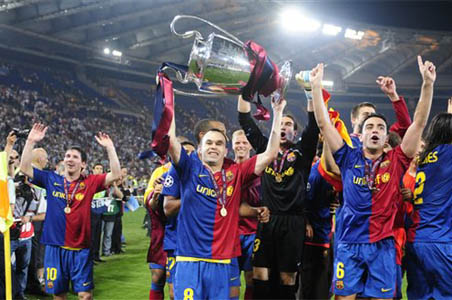 Barcelona beat Man United 2-0 in final