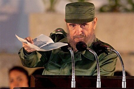 Castro blasts Obama, says US wants Cuba as slave