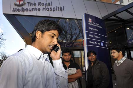 Indian peace march in Aus against racial attacks