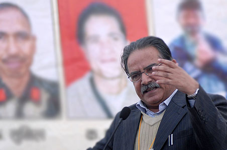 Foreigners calling shot in Nepal: Prachanda