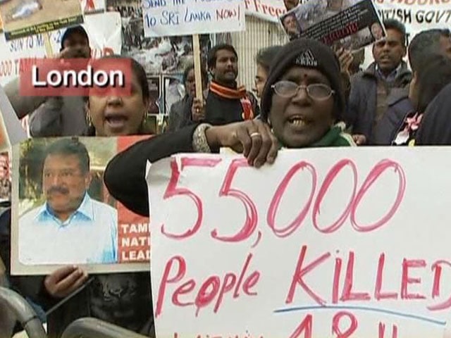 Tamil protests around the world