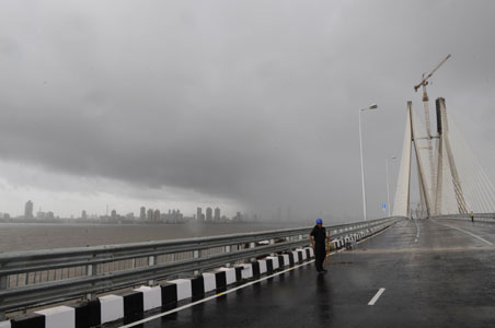 How the Mumbai sea link was built