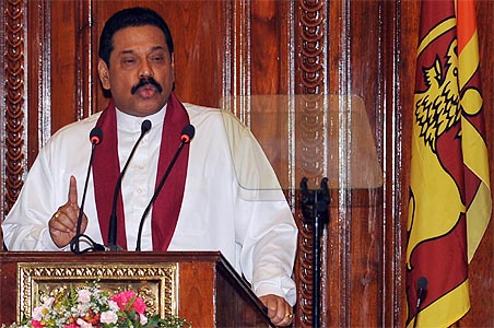 LTTE war killed 1 lakh people: Rajapaksa