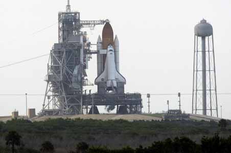 Endeavour blasts off from Cape Canaveral