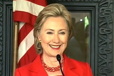 India, US stand united against terror: Hillary