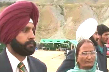 Martyrs' family members visit Kargil