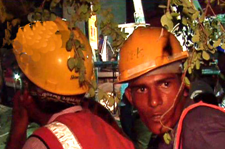 Worried for their safety, but work must go on