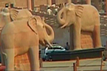 Elephant statues are signs of welcome: BSP to EC