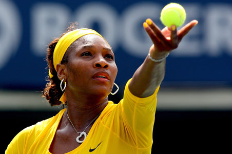 Sharapova, Serena reach Rogers Cup quarters
