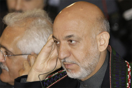 Afghanistan: Initial Prez results show Karzai leading