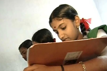 Red text in Kerala school books