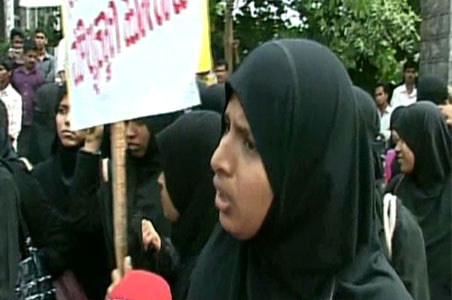 Headscarf leads to tense festival season