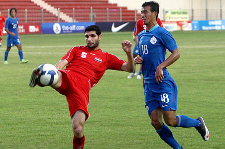 India fail Syrian 'test', lose 0-1