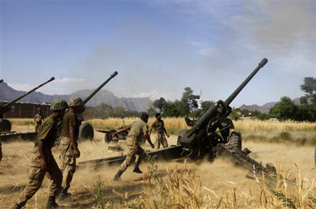 Pak army kills over 43 alleged militants in Khyber