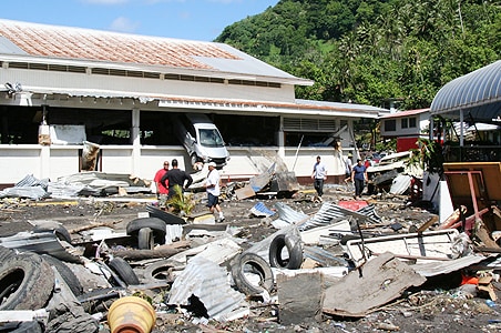 At least 113 dead as Pacific quake, tsunami flatten villages