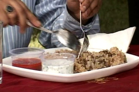 Kashmir's new special: Hyderabadi biryani