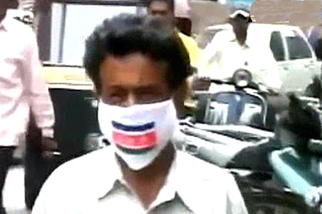 In Pune, wear a political swine flu mask