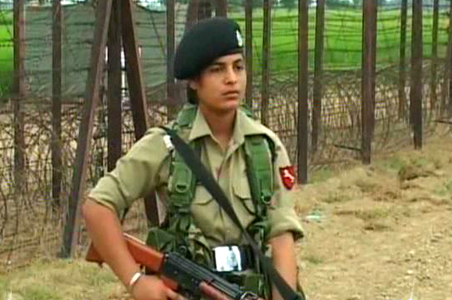 Gender bender: Women to man Indo-Pak border
