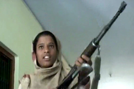 Kashmiri girl who killed militants seeks security