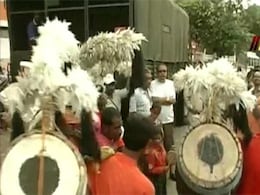 The pujo drums arrive in Kolkata The pujo drums arrive in Kolkata