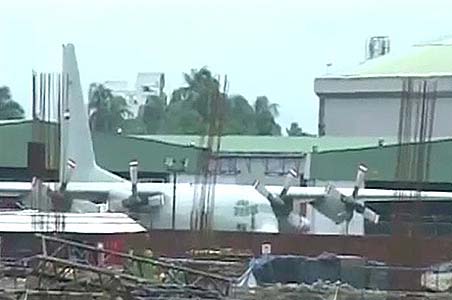 UAE plane takes off for return journey