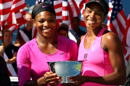 Williams sisters take doubles title without a fuss