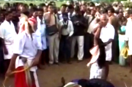 2000 women whipped for 5 hours by priests