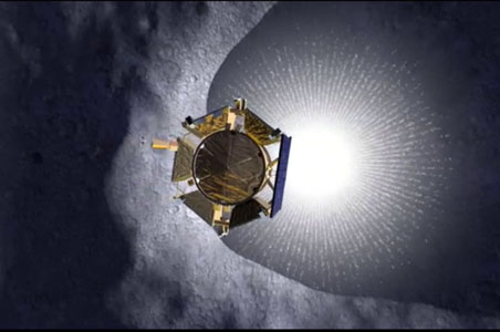 NASA bombs the moon, no big splash