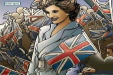 Princess Diana, comic book hero