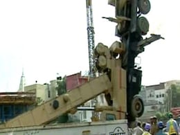 Metro mishap in Delhi; 12 labourers injured Metro mishap in Delhi; 12 labourers injured