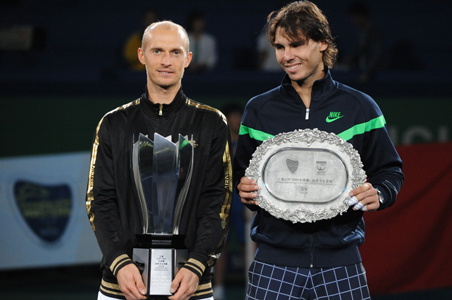 Davydenko beat Nadal to win Shanghai Masters