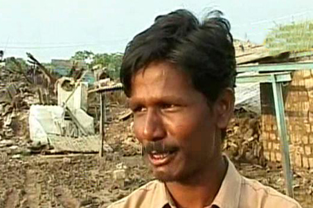 A day in the life - flood refugees