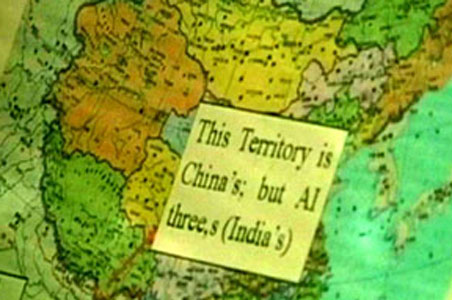 E-mail in Chinese threatens war against India