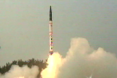 Nuclear-capable Prithvi II test-fired