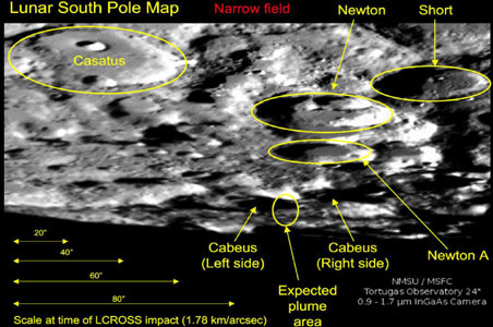 NASA tries to confirm presence of water on moon