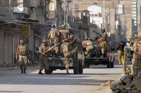 Taliban chief's hometown surrounded; 78 militants killed