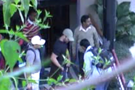 Rahul Gandhi treks after big election win