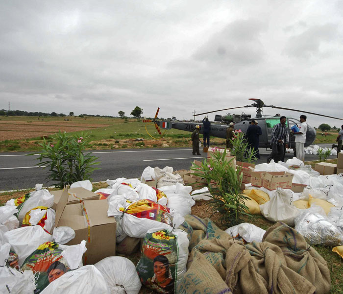 Centre's support to the flood-hit areas
