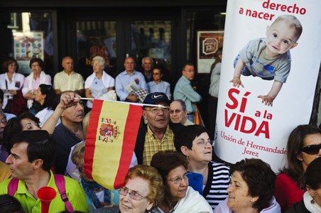 Madrid protests bill for unrestricted abortion