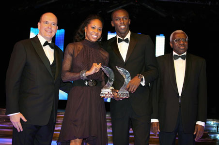 Bolt, Richards win Athlete of the Year awards