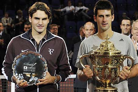 Djokovic Beats Federer In Swiss Indoors Final