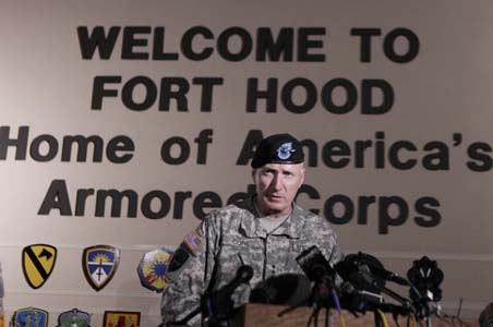 US shootout: Fort Hood army base